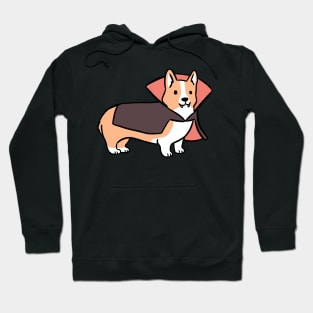 Cute halloween vampire corgi Hoodie